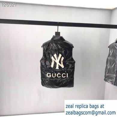 GUCCI & NY BLACK down vest 2019